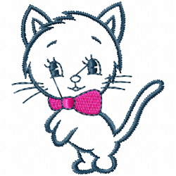 Cats Embroidery Design 5 Cats Embroidery Design 5